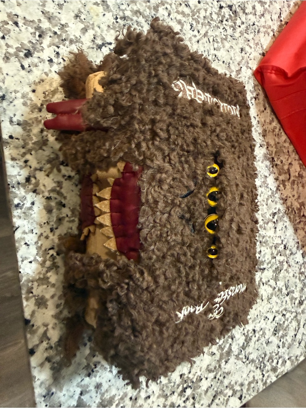 Harry Potter Book of monster plush toy